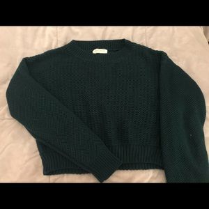 Forever 21 knitted cropped sweater